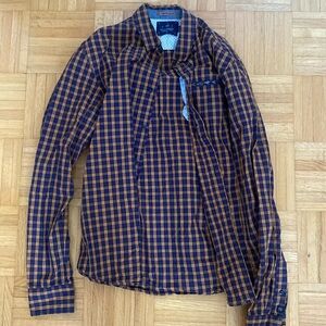Scotch & Soda checkered button down shirt